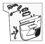 Door Trim Panel - GM (26558188) - view 3