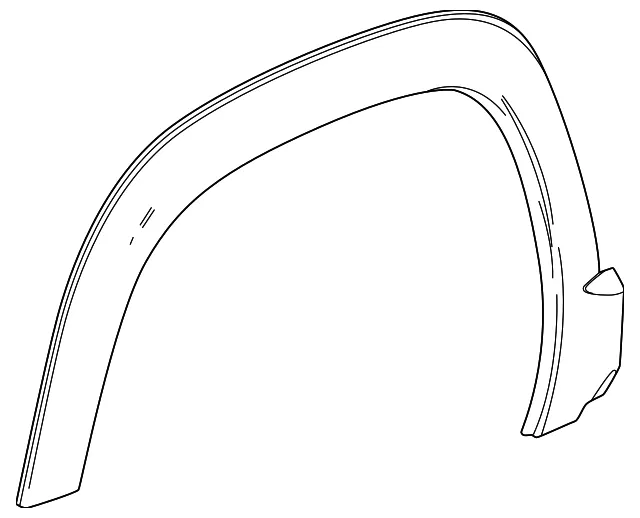 Wheel Opening Molding - GM (26569708)