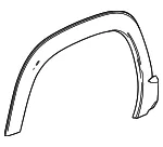 Wheel Opening Molding - GM (26569708) - view 3