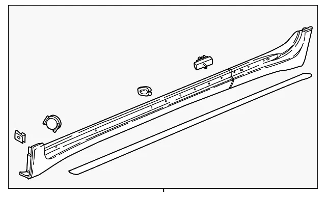Molding - GM (26587216)