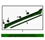 Molding - GM (26587216) - view 4