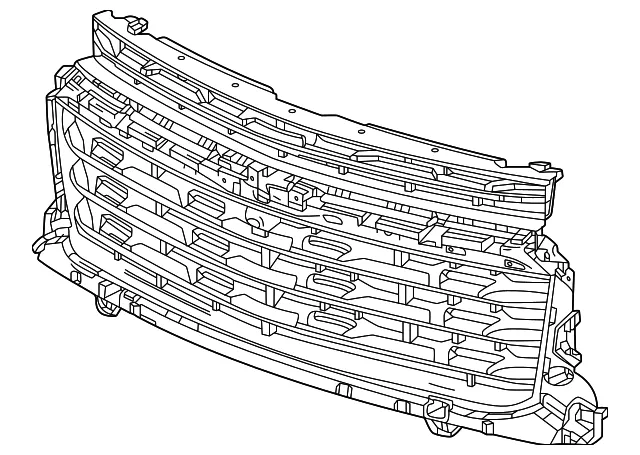Front Grille - GM (26588993) - view 2