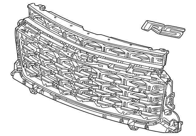 Front Grille - GM (26588996)