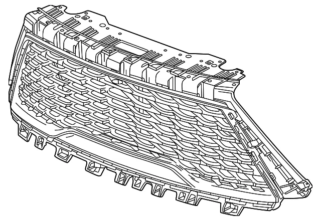 Front Grille - GM (26602297) - view 2