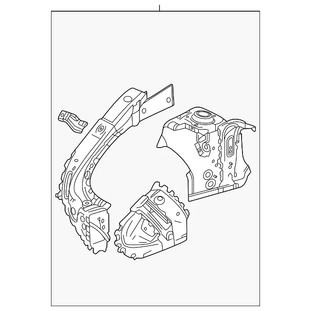 Apron Assembly - GM (26607771) - view 2