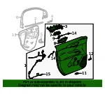 Door Trim Panel - GM (26610802) - view 4