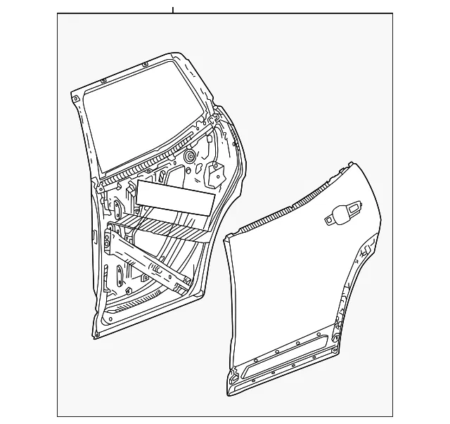 Door - GM (26614309) - view 3