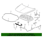 Hood Latch Release Cable - GM (26672953) - view 6