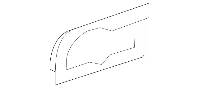 Handle, Outside Insert - GM (26692828) - view 2