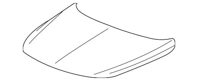 Hood - GM (26701114) - view 2