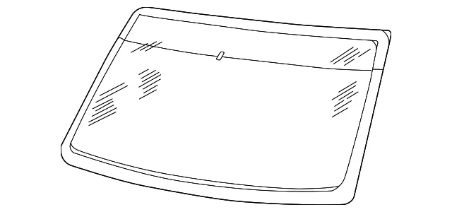Windshield - Ford (2c5z7803100ba) - view 3
