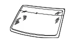 Windshield - Ford (2c5z7803100ba) - view 9