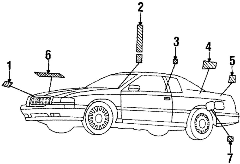 Emission Label - GM (3522937)
