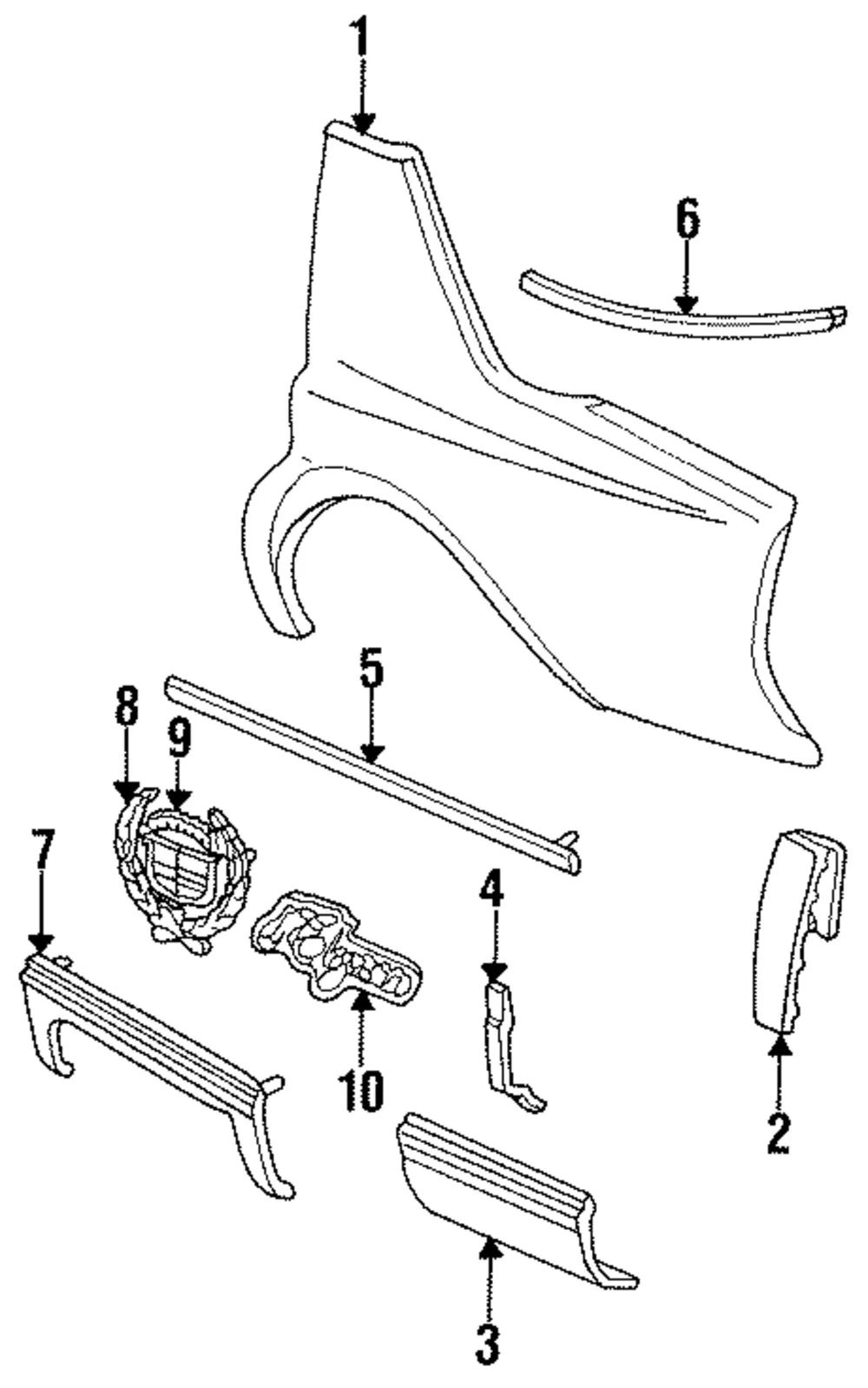 Emblem Assembly Rf - GM (3540652)