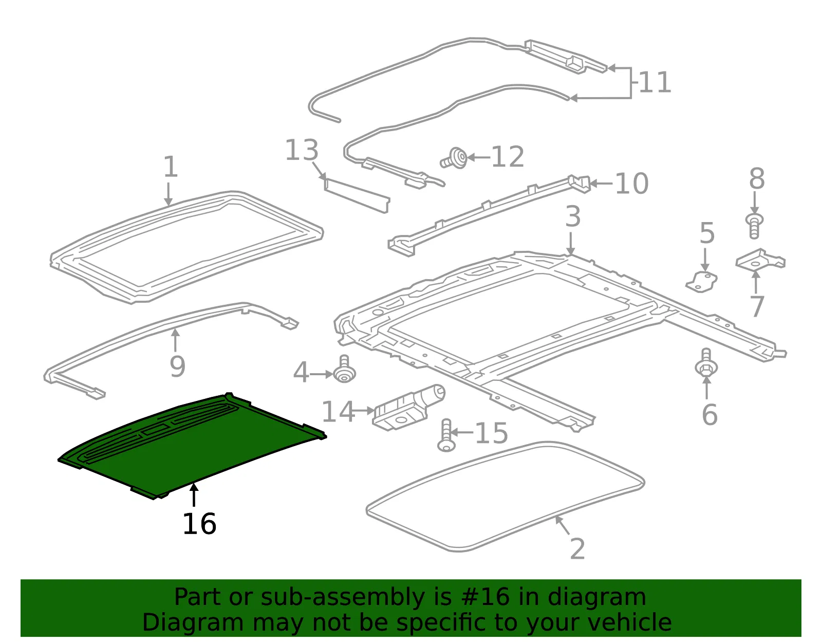 Sunshade - GM (39080893) - view 4