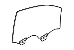 Front Driver Side Door Window - GM (39114934) - view 4