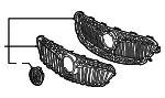 Upper Grille - GM (39119345) - view 8