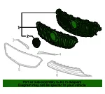 Upper Grille - GM (39119345) - view 9