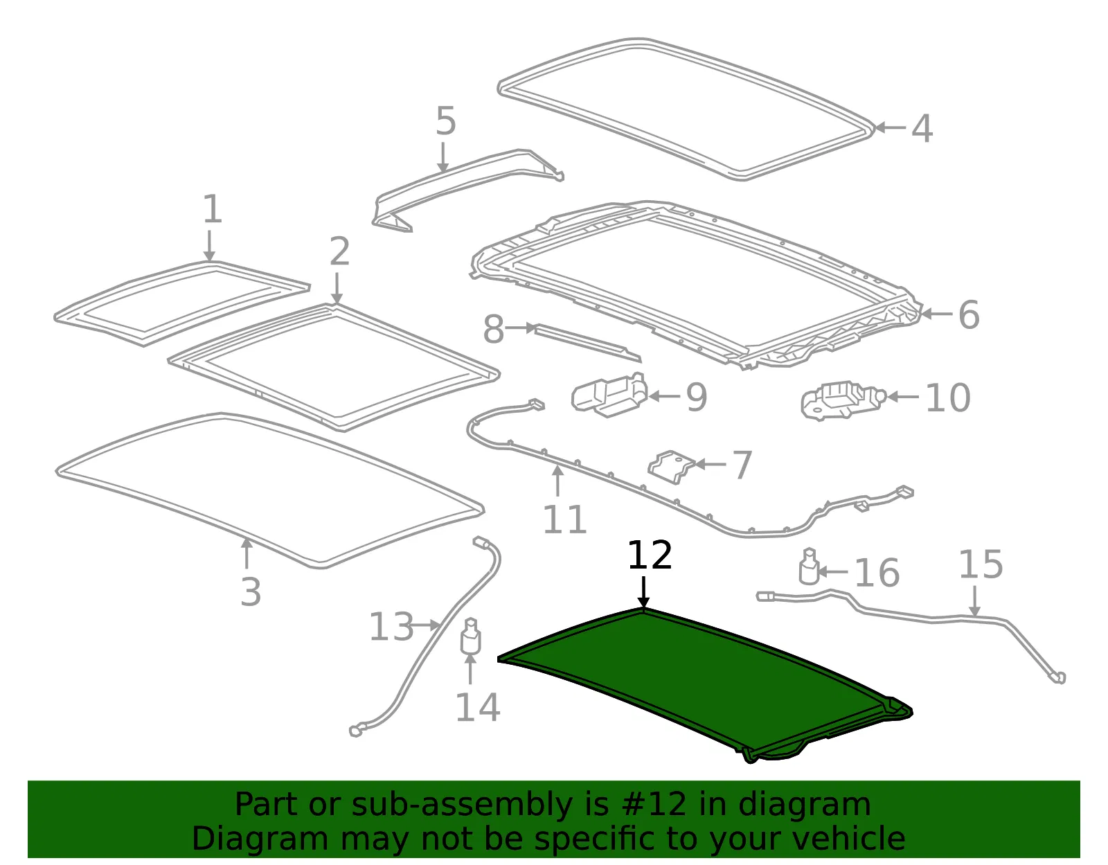 Sunshade - GM (39130325) - view 3