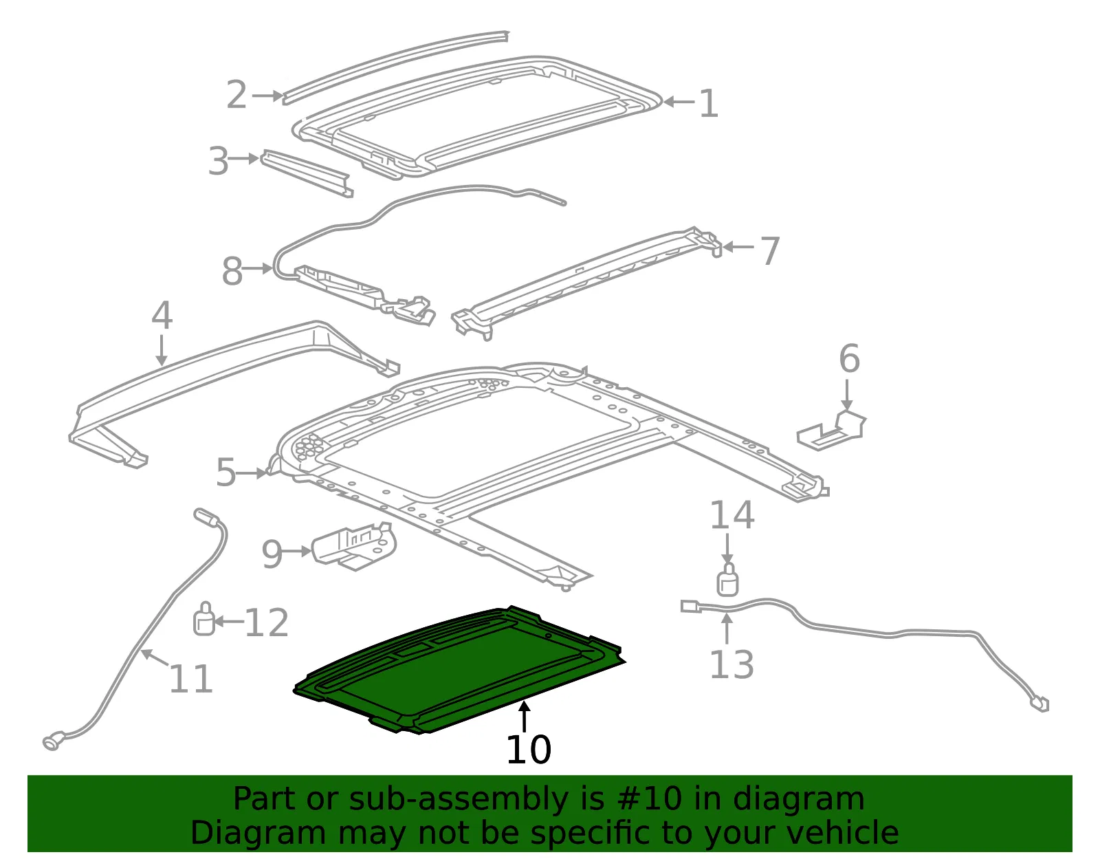 Sunshade - GM (39132726) - view 3