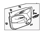 Door Trim Panel - GM (39138321) - view 3