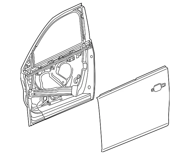 Door Shell - GM (39196928)