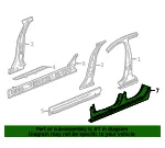 Rocker Panel - GM (39238658) - view 7