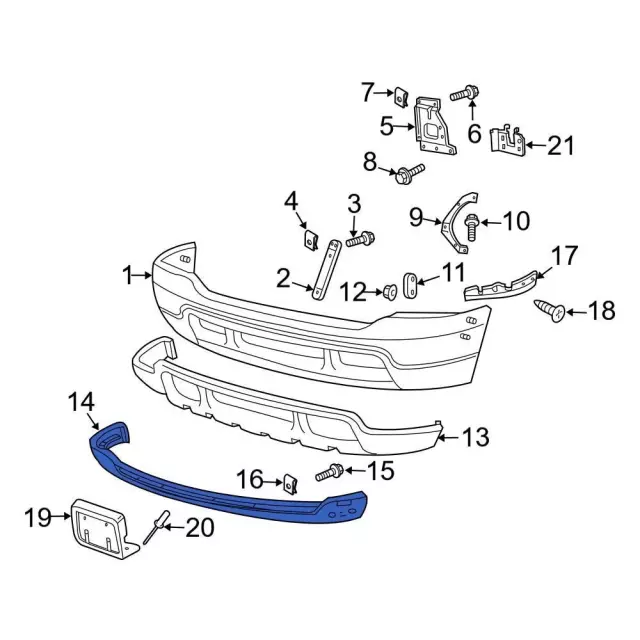 Valance Panel - Ford (3C3Z-17626-AAA) - view 4