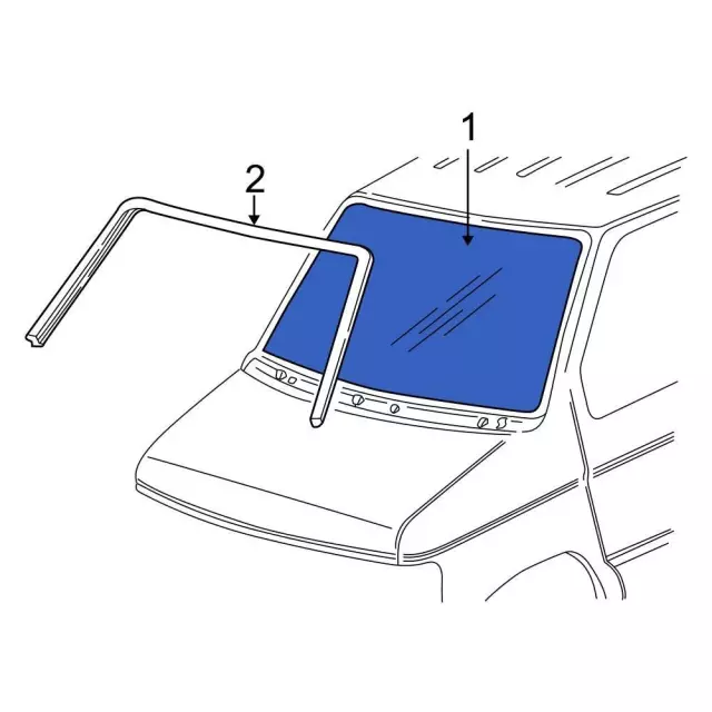 Windshield - Ford (3c2z1503100aa) - view 9