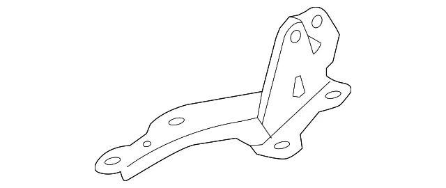 Hinge - Driver's Side (LH) - GM (42333403) - view 2