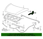 Hinge - Driver's Side (LH) - GM (42333403) - view 7