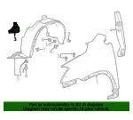 Fender Bracket - Driver's Side (LH) - GM (42334479) - view 10