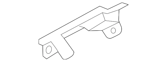 Driver Side Assist Handle Bracket - GM (42390719) - view 2