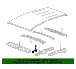 Driver Side Assist Handle Bracket - GM (42390719) - view 7