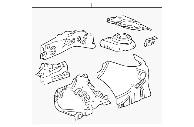 Apron Assembly - GM (42437922) - view 2