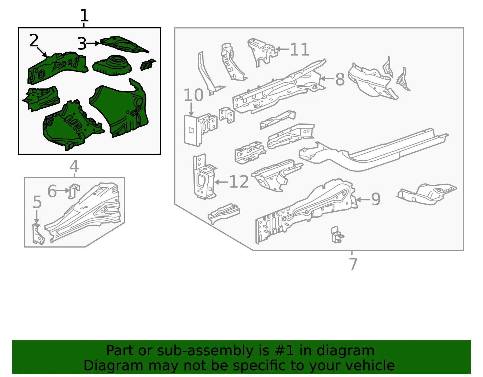 Apron Assembly - GM (42437922) - view 3