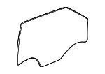 Front Driver Side Door Window - GM (42484705) - view 7