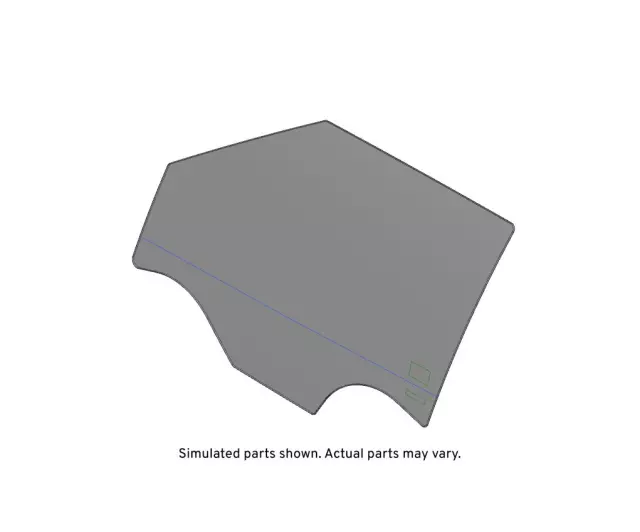 Front Driver Side Door Window - GM (42484707) - view 2