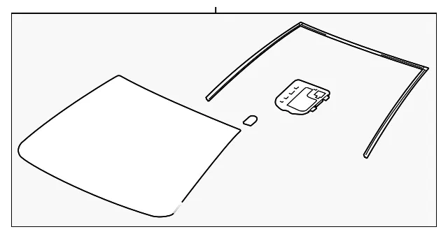 Windshield - GM (42491198)