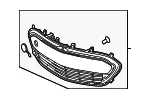 Front Lower Grille - GM (42497937) - view 6