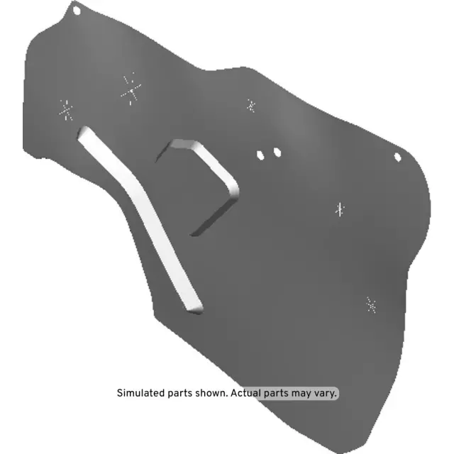 Water Deflector - Passenger Side (RH) - GM (42549084) - view 2