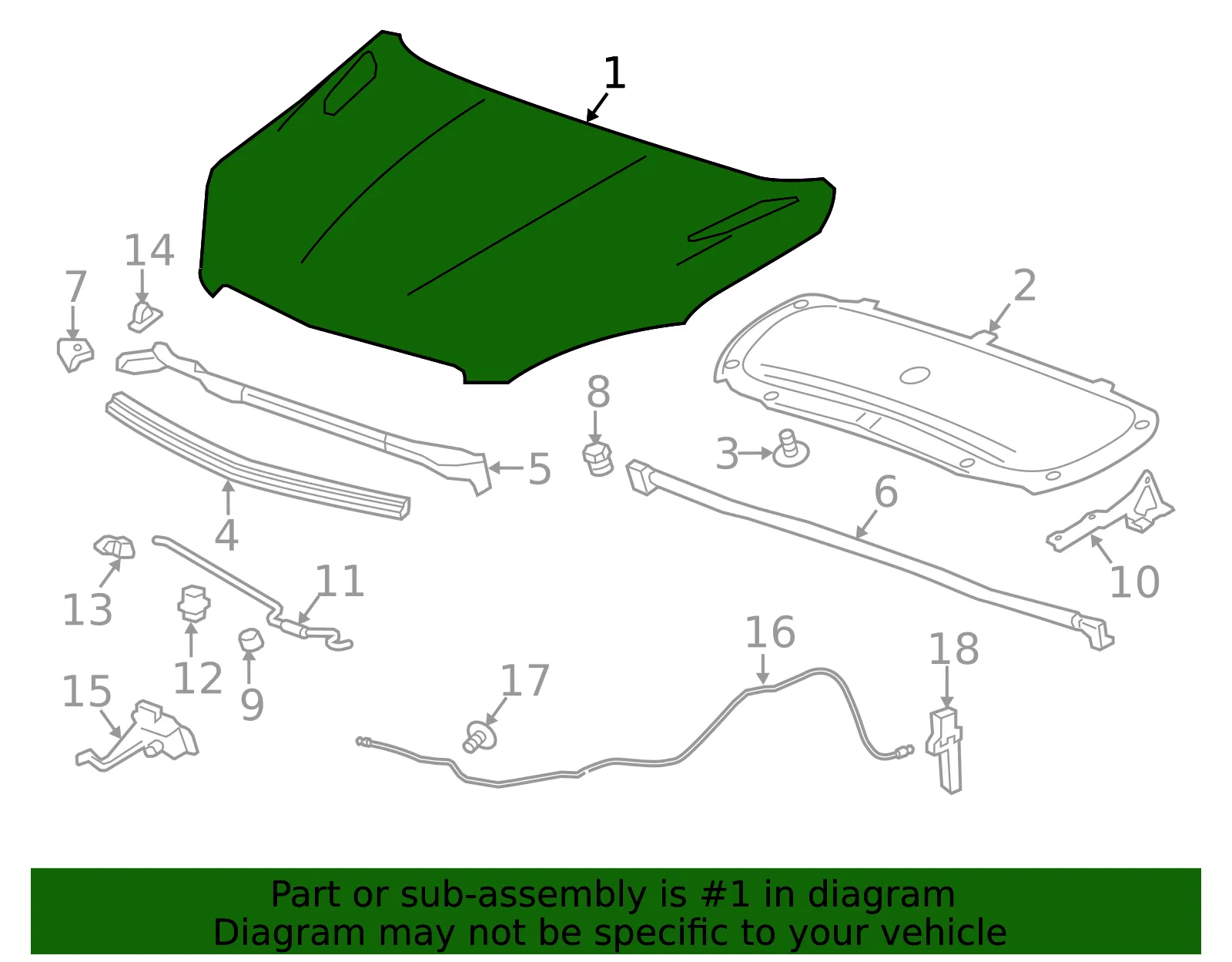 Hood - GM (42554958) - view 3