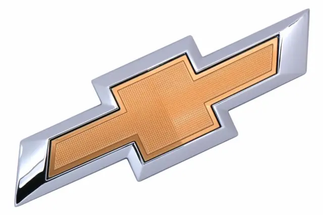 Gold Liftgate Outside Handle Emblem - GM (42565430) - view 2