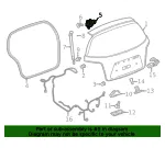 Liftgate Hinge - GM (42569543) - view 9