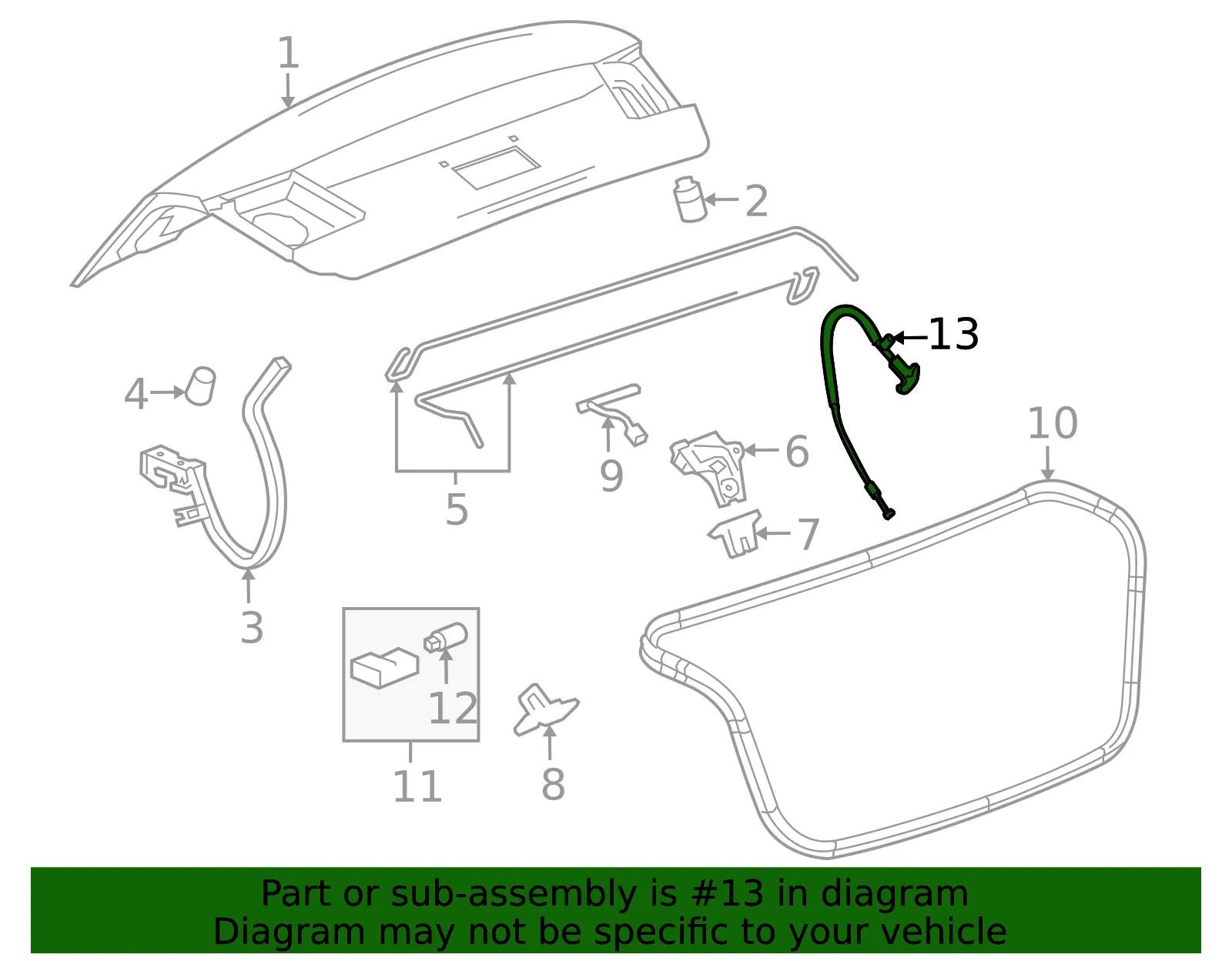 Front Handle - GM (42583087) - view 5