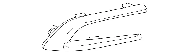 Outer Molding - GM (42598772) - view 2