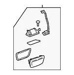 Liftgate Outside Pull Handle - GM (42613005) - view 11