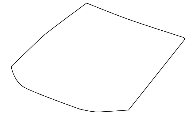 Windshield - GM (42614057) - view 2