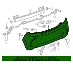 Rear Bumper Fascia - GM (42625942) - view 7