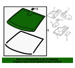 Windshield - GM (42643449) - view 6